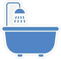 Bathtub Vector Icon