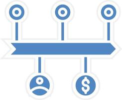 Infographic Timeline Vector Icon