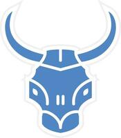 Bull Skull Vector Icon