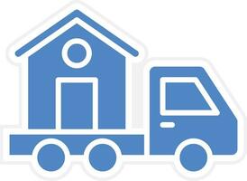 House Relocation Vector Icon