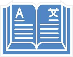 Language Learning Vector Icon
