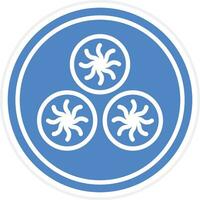 Dim Sum Vector Icon