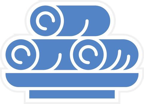 Spring Rolls Vector Icon