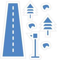 Roadside Vector Icon