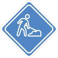 Roadworks Vector Icon