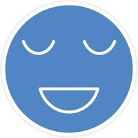Smiling Face with Smiling Eyes Vector Icon