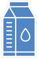 Milk Carton Vector Icon