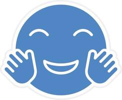 Hugging Face Vector Icon