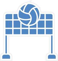 icono de vector de voleibol