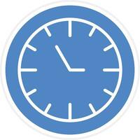 icono de vector de reloj