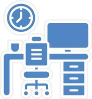 Working Hours Vector Icon