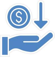 Receive Money Vector Icon