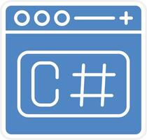 C Sharp Vector Icon