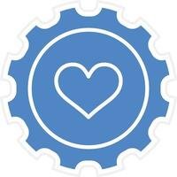 Charity Stamp Vector Icon