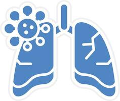 Lungs Infection Vector Icon