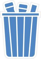 Garbage Vector Icon