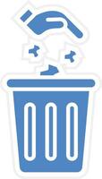 Litter Vector Icon