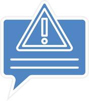 Message Alert Vector Icon