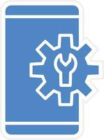 Mobile Configuration Vector Icon