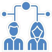 User Connection Vector Icon