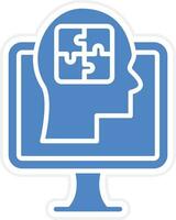 Problem Solving Vector Icon