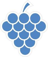 Grapes Vector Icon