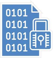File Encryption Vector Icon