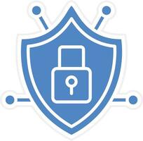 Security Network Vector Icon