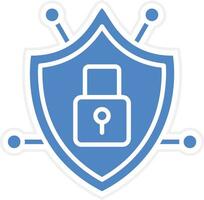 Security Network Vector Icon