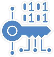 Key Encryption Vector Icon