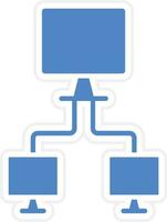 Computer Networking Vector Icon