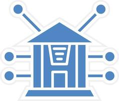 Banking Network Vector Icon