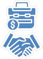 Business Deal Vector Icon