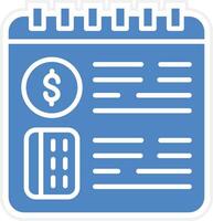 Online Payment Details Vector Icon