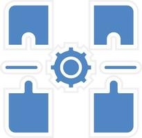 Puzzle Solution Vector Icon