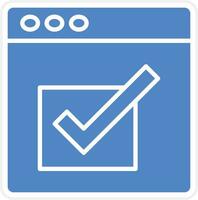 Check Box Vector Icon