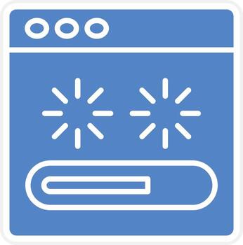 icono de vector de carga