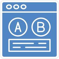 Ab Testing Vector Icon