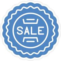 Sale Sticker Vector Icon