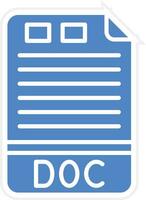 DOC Vector Icon