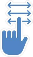 Scrolling Vector Icon