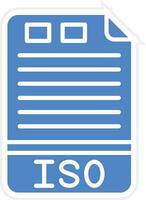 ISO Vector Icon