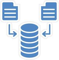 Data Flow Vector Icon