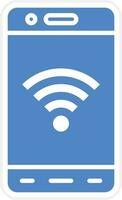 Mobile Wifi Vector Icon