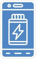 Mobile Battery Vector Icon