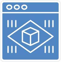 Augmented Reality Vector Icon