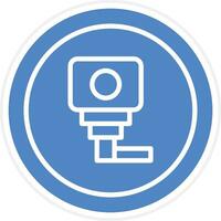 Speed Camera Vector Icon