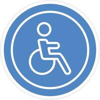Disabled Vector Icon