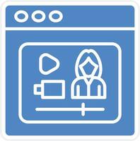 Streaming Vector Icon