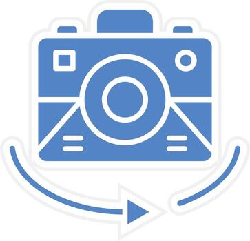 Vr Camera Vector Icon